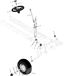 Part Location Diagram of 1001255 Murray DISCONTINUED